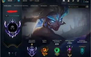 Conta de lol diamnte 4 + de 250 skins