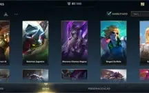 Super conta Wild Rift Diamante com +80 skins!