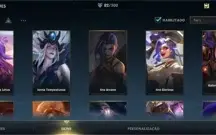 Super conta Wild Rift Diamante com +80 skins!