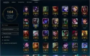 Conta League Of Legends (LoL) 50 campeão + 30 Skin