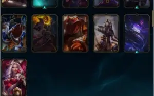 Conta platina 64 skins