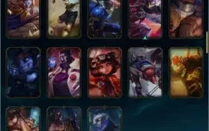 Conta platina 64 skins