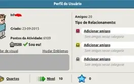 CONTA HABBO ANO 2015 COM 6109 DE CONQUISTA