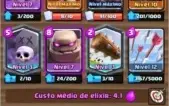 Conta Clash Royale nível 12, com diversas lendárias