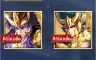 Conta SAINT SEIYA AWAKENING - Server A36 VULPÉCULA - NVL 58