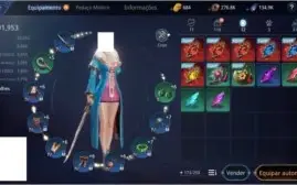 Conta Mir4 Level 72, Sem Wemix Criada.Tenho o E-mail e Senha
