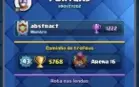 Clash Royale level 43, várias cartas maximizadas