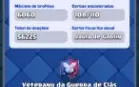 Clash Royale level 43, várias cartas maximizadas