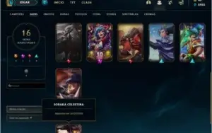 CONTA DIAMANTE 2 LOL