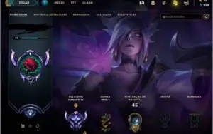 Conta Diamante 4  21 skins 52 champ