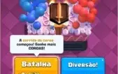 CONTA CLASH ROYALE NIVEL 11 COM 95000 OURO E 1800 GEMAS