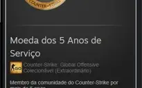 STEAM CONTA LVL 33 COM 50+ JOGOS - 8 ANOS - CS:GO PRIME E +