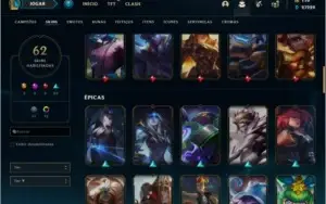 CONTA DE LOL