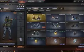 Conta Crossfire AL Major NV 7 Com 8 Vips+Muitas MNS