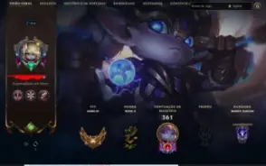 Conta League of Legends - Mono Poppy