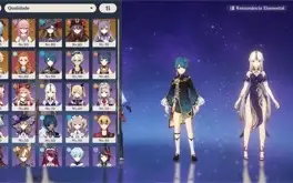 CONTA GENSHIN IMPACT AR 55 GANYU HU TAO YAE MIKO/SEM NICK