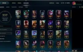 Conta League Of Legends -prata3 Todos Os Campeões E 310 Skin