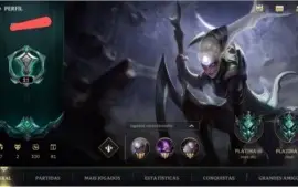 Conta wildrift Platina Ill