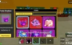 Conta De Blox fruits Upada em vários games