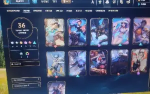 Conta de lol lv 43
