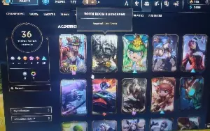 Conta de lol lv 43
