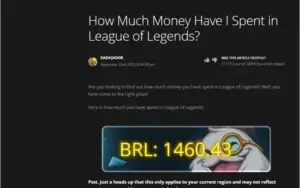 CONTA DE LOL / TODOS CAMPEÕES / 117 SKIN