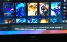 Vendo conta ouro 4 cheia de skin