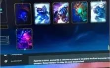 Vendo conta ouro 4 cheia de skin