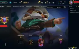 conta lol level 196