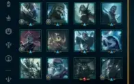 conta lol level 196