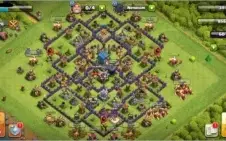 CLASH OF CLANS CV 12 BRABA !!!