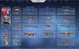 vendo conta valorant com muitas skins!