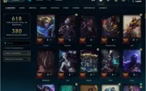 Vendo Conta Ouro II 218 Skins