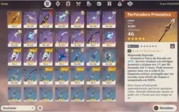 ❄Ganyu+Diluc+Keqing+Qiqi+Perfuradora Prismática❄AR40❄