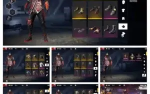 Conta FF>Completa>Passe,Skins,Emotes,Personagens,Pets ETC...