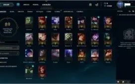 Conta LOL Diamante V Smurf