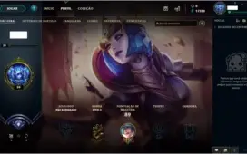 Conta LOL Diamante V Smurf