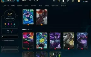 conta league of legends