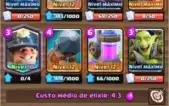 CONTA CLASH OF ROYALE LVL 13 - 5135 TROFÉUS