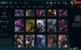 Conta LoL, LvL 238, 73 Skins