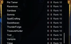 AQW LVL 100; AWESCENDED; FORGE+AWE ENHANCE; REP RANK 10