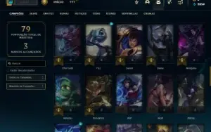 Esmeralda 2 e Mestre na Flex com 65 Champs e 22 Skins