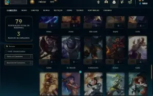Esmeralda 2 e Mestre na Flex com 65 Champs e 22 Skins