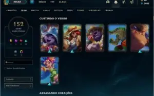 Conta LoL lvl304