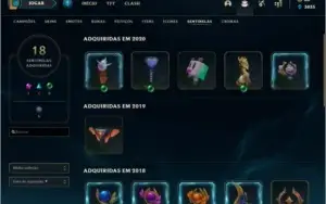 Conta LoL lvl304