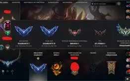 Conta Challenger com todas as skins adquiríveis Riven 2012