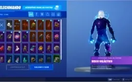 CONTA FORTNITE SEASON 4 COM GALAXY