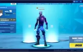 CONTA FORTNITE SEASON 4 COM GALAXY