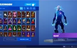 CONTA FORTNITE SEASON 4 COM GALAXY
