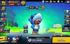 Conta brawl stars 50 brawlers, muitas skins